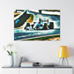 Calvinus Austwereld-canvas