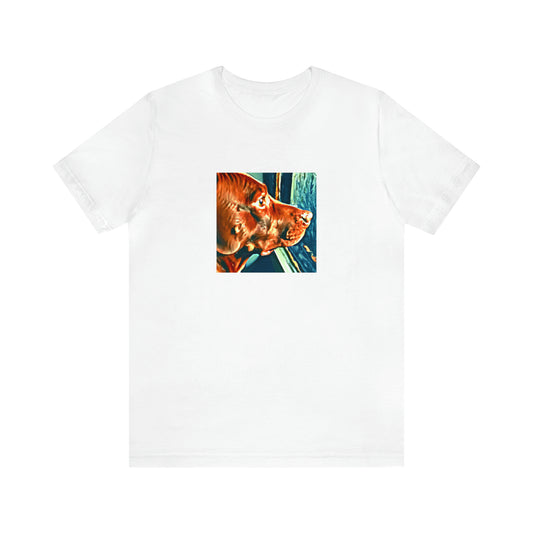 Marcella Rossi, an independent female fashion designer from Florence, Italy in the 1990s. She blended the up and coming streetwear trend to her distinct Italian design, creating a hybrid blend of elegance and edge in her collections. Marcell-Tee