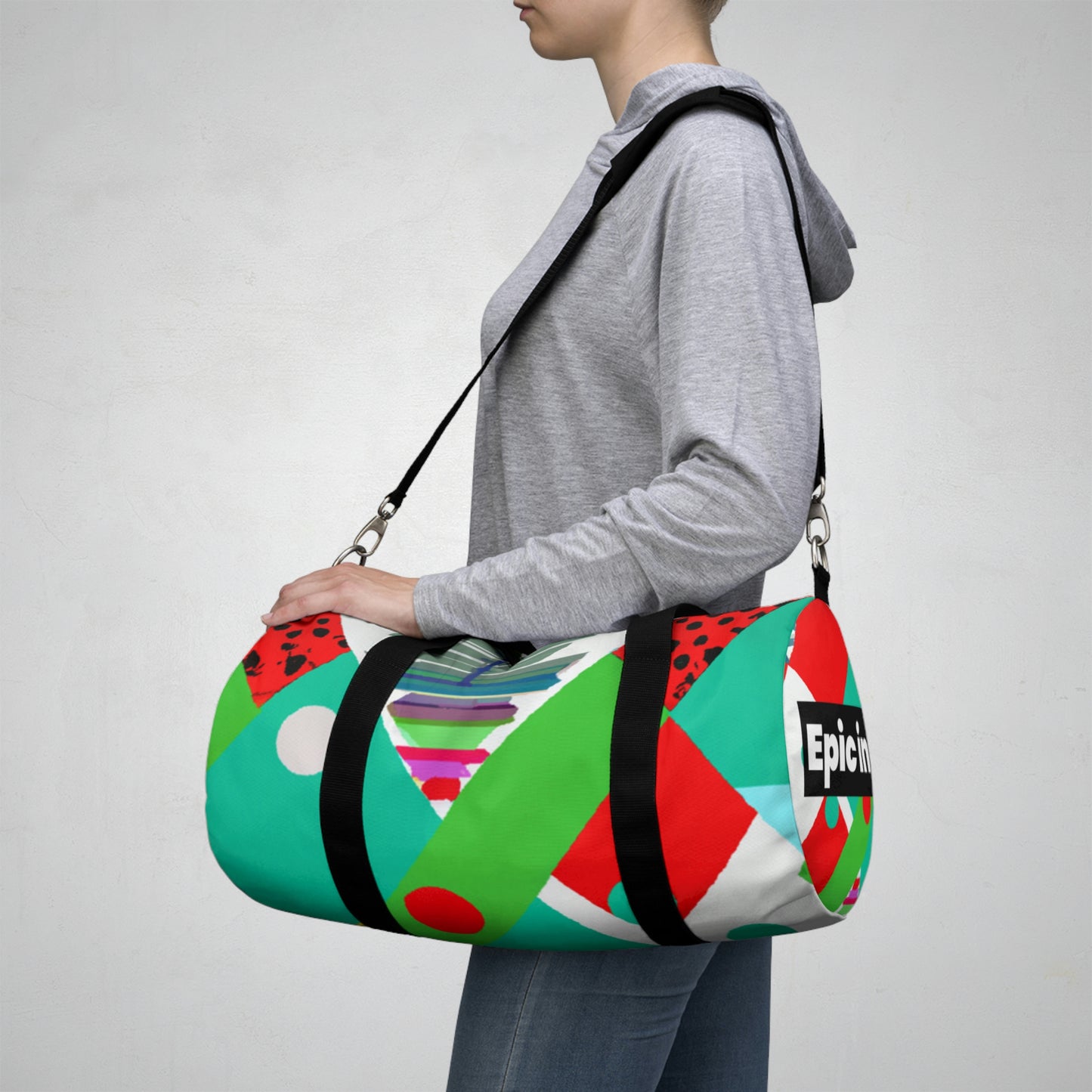 Prada.-duffel bag