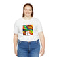 Carola Balducci, an Italian streetwear designer from the 1990s. She was known for her eclectic combination of sporty and minimalistic silhouettes combined with bold colors and graphic prints. Her daring design aesthetic made her one of the-Tee