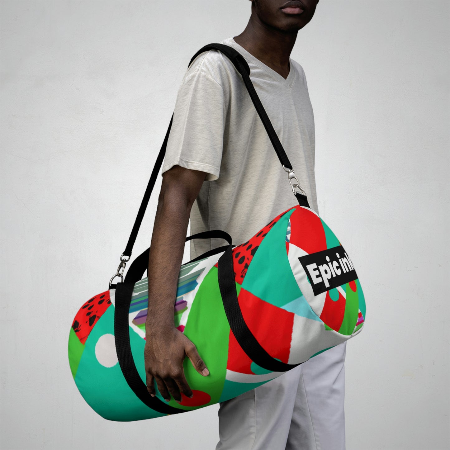 Prada.-duffel bag