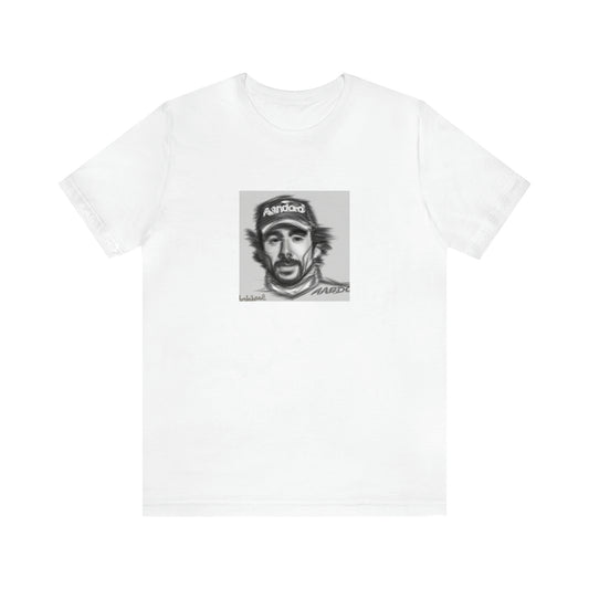 Gina Antonia - an Italian streetwear designer from the 90s known for her bold, experimental designs inspired by classic Italian fashion and graffiti art. Her signature pieces are large, statement-making graphic tees and utilitarian windbreakers. She-Tee