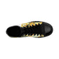 Juanoso de la Vega, a renowned shoe designer from Spain in the 1500s. He was known for his innovative and stylish designs, often pushed the boundaries of the fashion of that time. He developed a style of shoe that had-low top